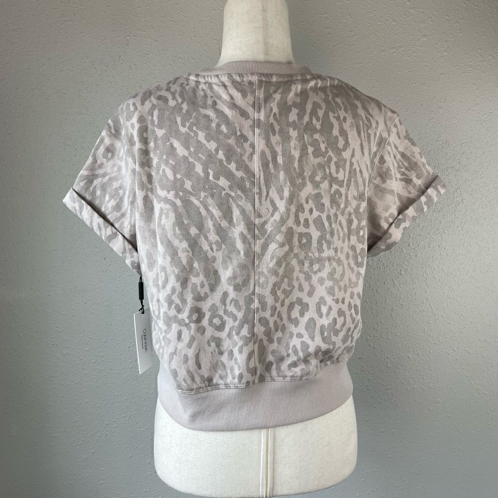 NWT Calvin Klein Performance Cropped Top Size M - Picture 4 of 6
